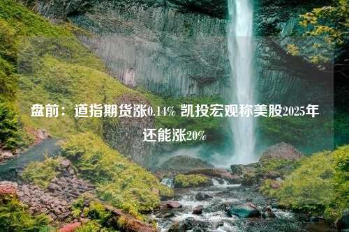 盘前：道指期货涨0.14% 凯投宏观称美股2025年还能涨20%