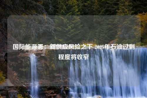 国际能源署：新供应风险之下 2025年石油过剩程度将收窄