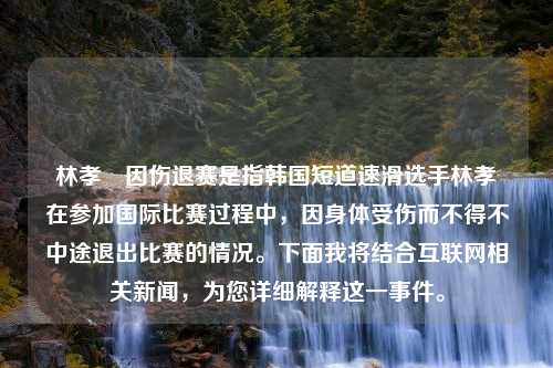 林孝埈因伤退赛是指韩国短道速滑选手林孝埈在参加国际比赛过程中，因身体受伤而不得不中途退出比赛的情况。下面我将结合互联网相关新闻，为您详细解释这一事件。